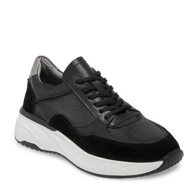  Siyah Deri Erkek Sneaker - E24S1AY56935-A23 