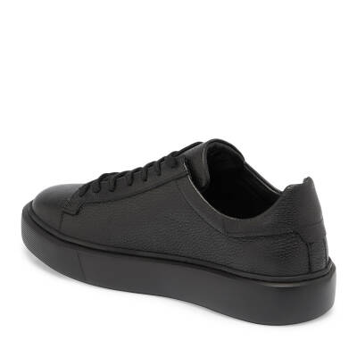  Siyah Deri Erkek Sneaker - E24S1AY56961-A41 - 2