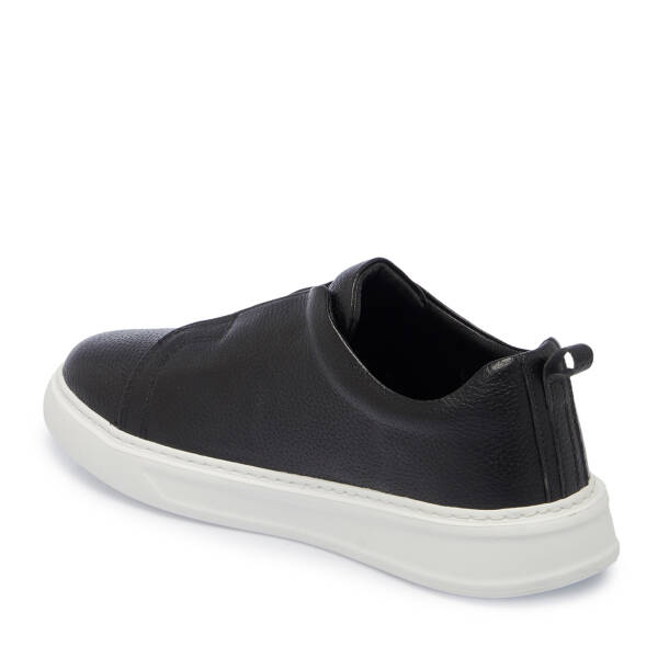 Siyah Deri Erkek Sneaker - E25S1AY57560-A41 - 2