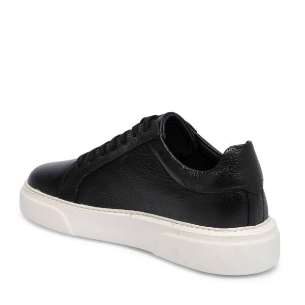 Siyah Deri Erkek Sneaker - E25S1AY57667-A41 - 2