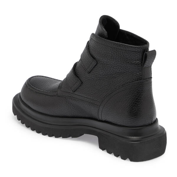 Siyah Hakiki Deri Kadın Bot - K23K1BT66812-A41 - 3