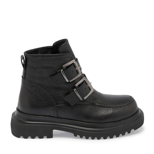 Siyah Hakiki Deri Kadın Bot - K23K1BT66812-A41 - 1