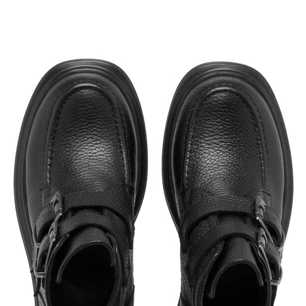 Siyah Hakiki Deri Kadın Bot - K23K1BT66812-A41 - 5