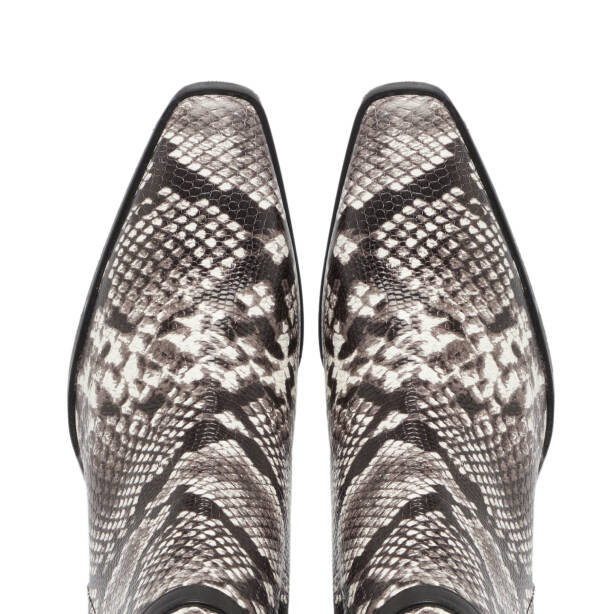 Siyah Deri Kadın Bot - K23K1BT66860-T26 - 5