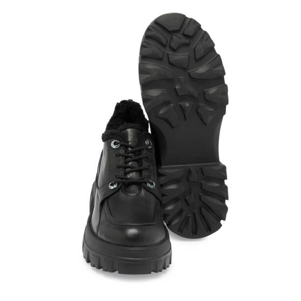 Siyah Deri Kadın Bot - K24S1AY67553-A23 - 4
