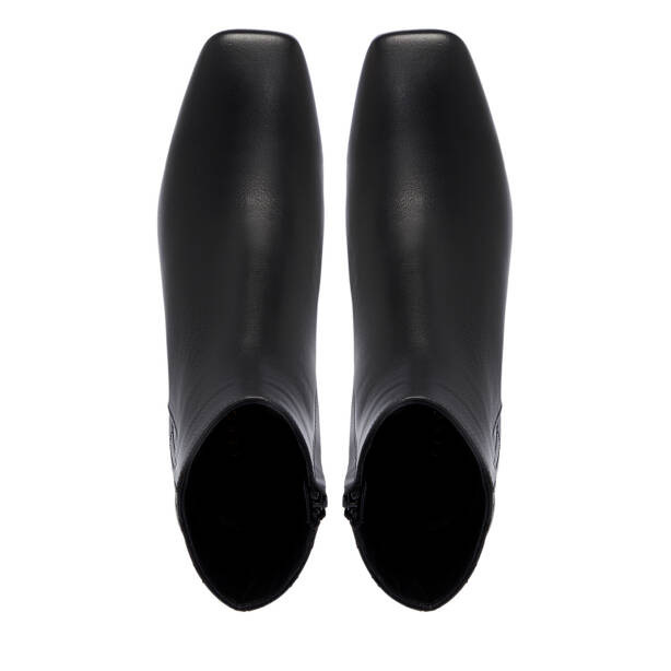 Siyah Deri Kadın Bot - K25K1BT68130-A23 - 5