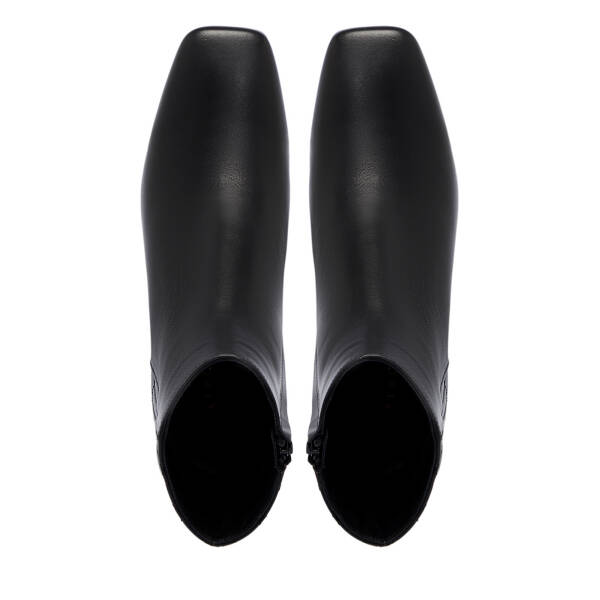 Siyah Deri Kadın Bot - K25K1BT68130-A23 - 5