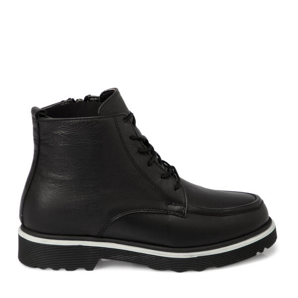 Siyah Deri Kadın Bot - K25K1BT68170-A23 - 3