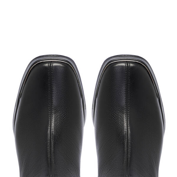 Siyah Deri Kadın Bot - K25K1BT68196-A23 - 5