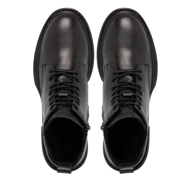 Siyah Deri Kadın Bot - K25K1BT68225-A23 - 5