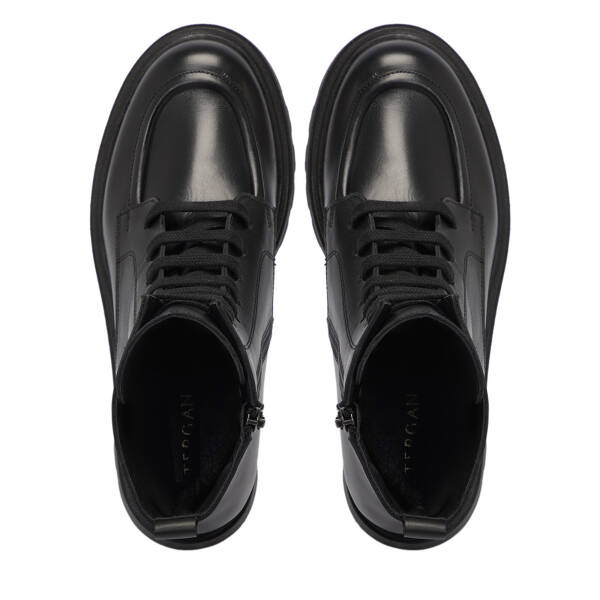 Siyah Deri Kadın Bot - K25K1BT68238-A23 - 5