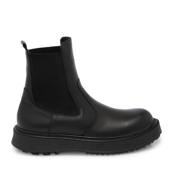 Siyah Deri Kadın Bot - K25K1BT68251-A23 - 3