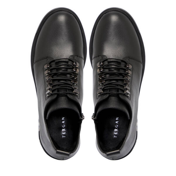 Siyah Deri Kadın Bot - K25K1BT68267-A23 - 5