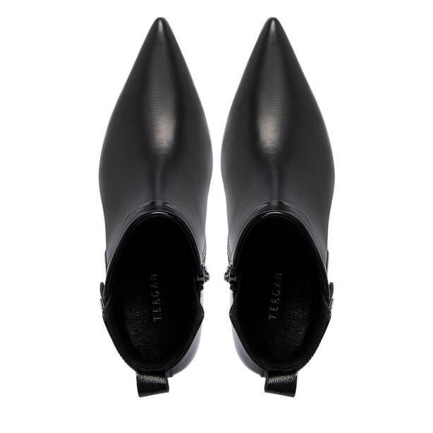 Siyah Deri Kadın Bot - K25K1BT68269-A23 - 5