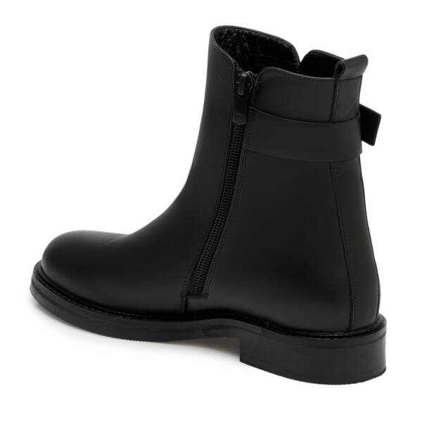 Siyah Hakiki Deri Kadın Bot - K25K1BT68280-A23 - 3