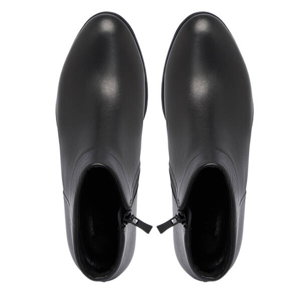 Siyah Deri Kadın Bot - K25K1BT68291-A43 - 5