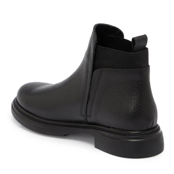 Siyah Deri Kadın Bot - K25K1BT68309-A41 - 2