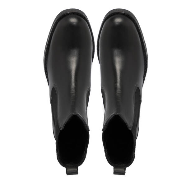 Siyah Deri Kadın Bot - K25K1BT68318-A23 - 5