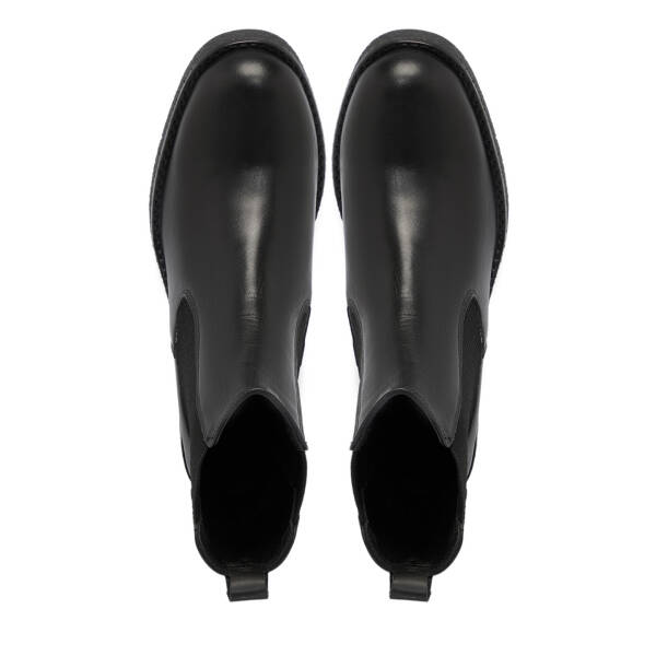 Siyah Deri Kadın Bot - K25K1BT68318-A23 - 5