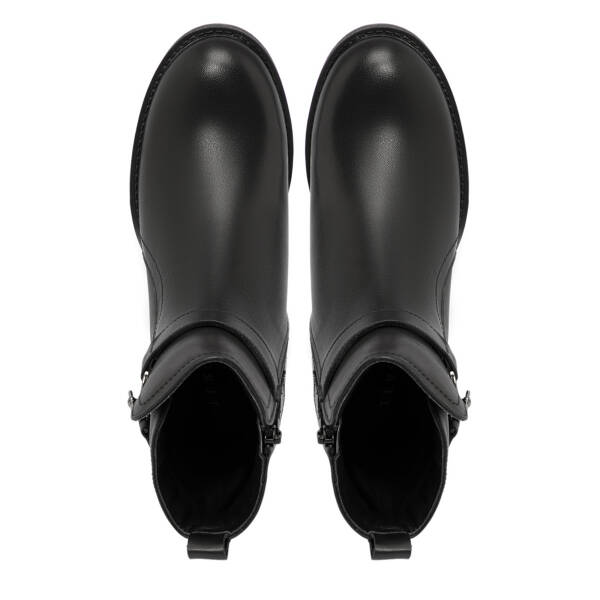 Siyah Deri Kadın Bot - K25K1BT68334-A23 - 5