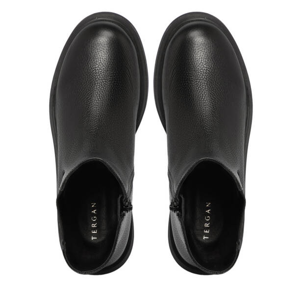 Siyah Deri Kadın Bot - K25K1BT68347-A41 - 5