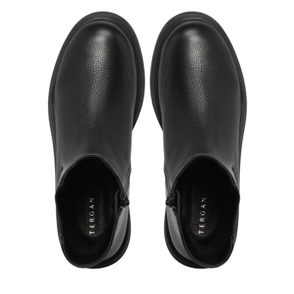 Siyah Deri Kadın Bot - K25K1BT68347-A41 - 5