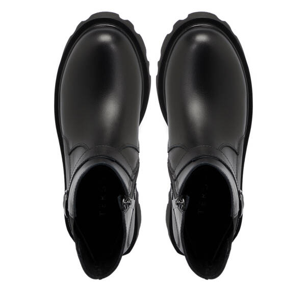 Siyah Hakiki Deri Kadın Bot - K25K1BT68458-A23 - 5