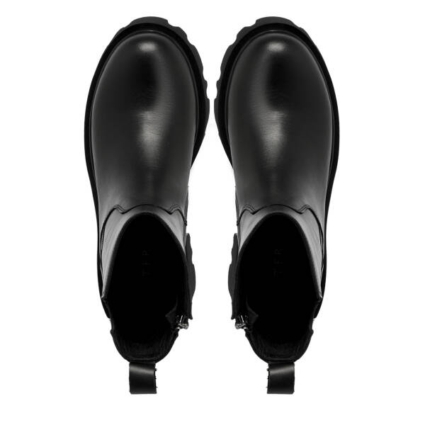 Siyah Hakiki Deri Kadın Bot - K25K1BT68461-A23 - 5