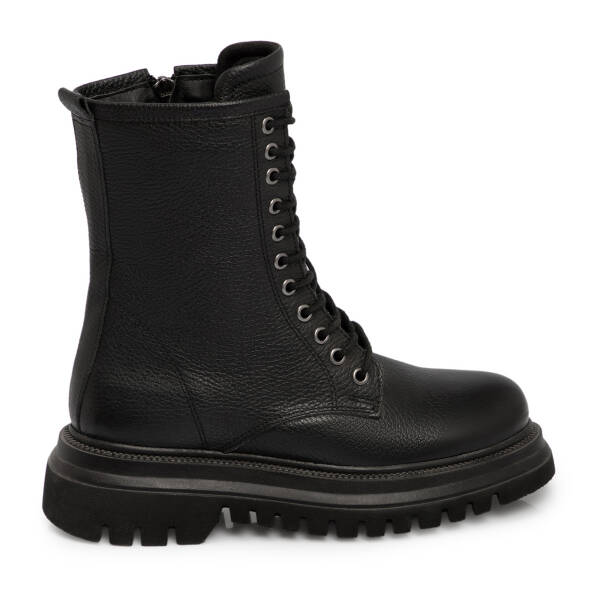 Siyah Hakiki Deri Kadın Bot - K25K1BT68511-A23 - 1