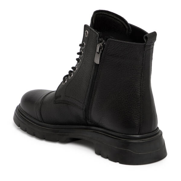 Siyah Hakiki Deri Kadın Bot - K25K1BT68513-A23 - 3