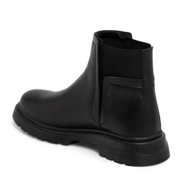 Siyah Hakiki Deri Kadın Bot - K25K1BT68514-A23 - 3