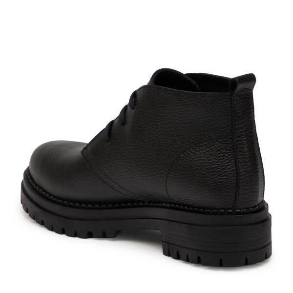 Siyah Hakiki Deri Kadın Bot - K25K1BT68531-A41 - 3