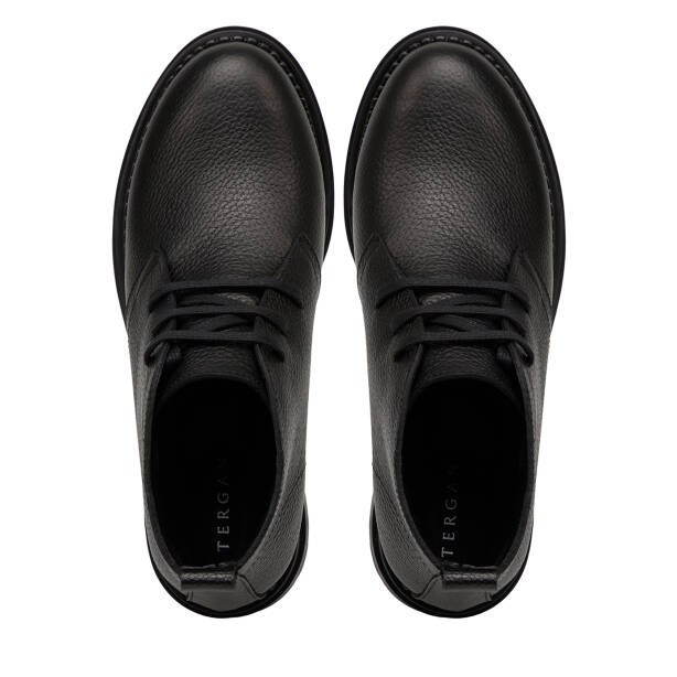 Siyah Hakiki Deri Kadın Bot - K25K1BT68531-A41 - Tergan