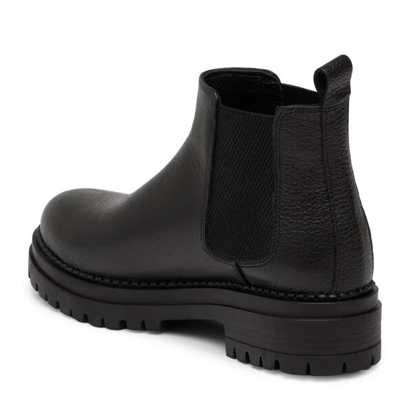 Siyah Hakiki Deri Kadın Bot - K25K1BT68532-A41 - 3