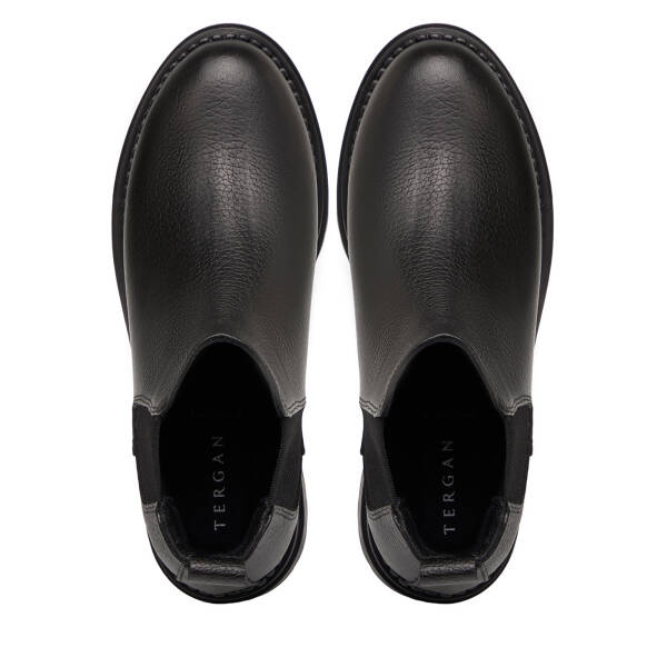 Siyah Hakiki Deri Kadın Bot - K25K1BT68532-A41 - 5