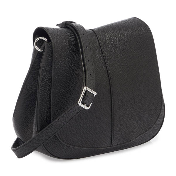 Siyah Deri Kadın Çapraz Askılı Çanta - S25K1BC80241-A41 - 2