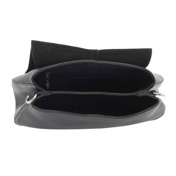 Siyah Deri Kadın Çapraz Askılı Çanta - S25K1BC80241-A41 - 4