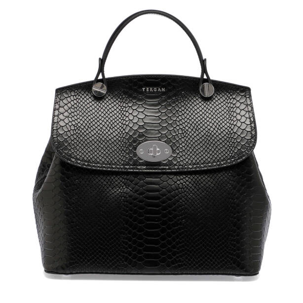 Siyah Deri Kadın Çapraz Askılı Çanta - S25Y1BC79121-B61 - 2