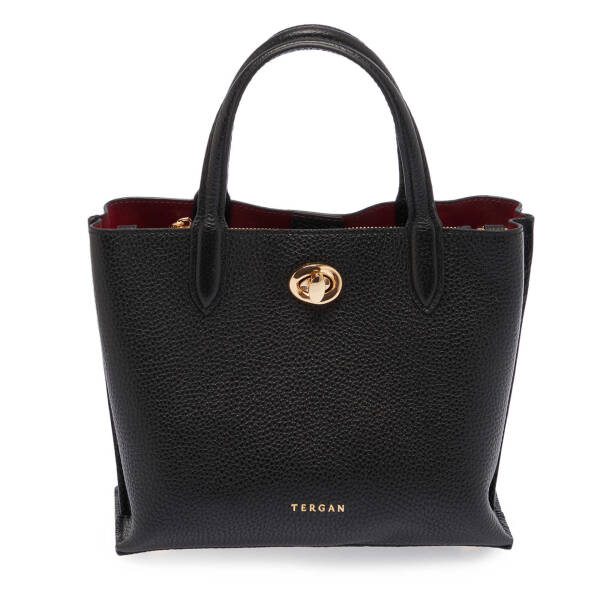 Siyah Deri Kadın Çapraz Askılı Çanta - S25Y1BC80263-A41 - 1