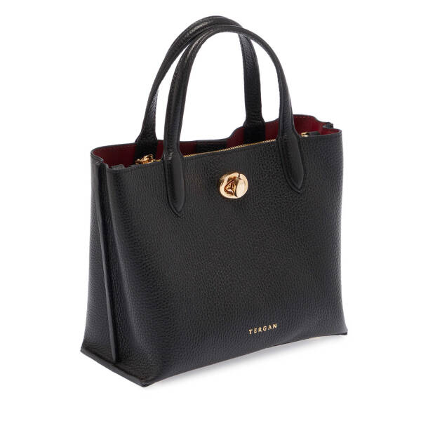 Siyah Deri Kadın Çapraz Askılı Çanta - S25Y1BC80263-A41 - 2