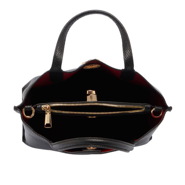 Siyah Deri Kadın Çapraz Askılı Çanta - S25Y1BC80263-A41 - 4