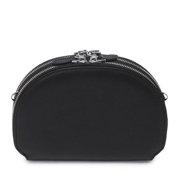 Siyah Deri Kadın Çapraz Askılı Çanta - S25Y1BC80431-A85 - 3