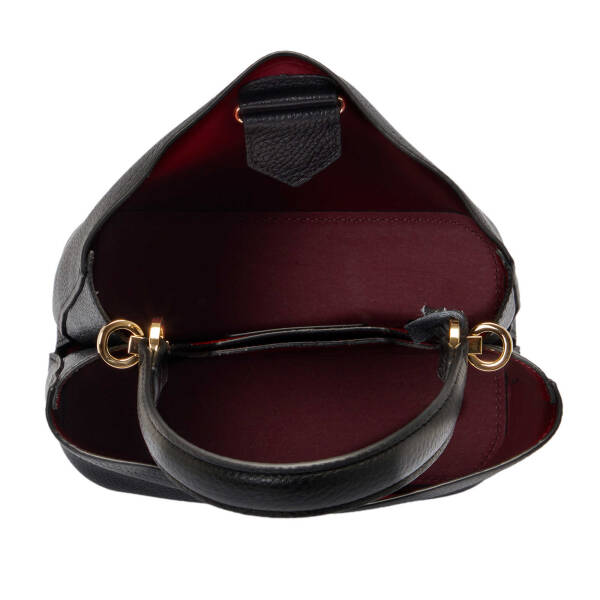 Siyah Deri Kadın Çapraz Askılı Çanta - S25Y1BC80443-A41 - 4