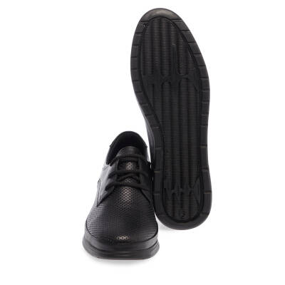 Siyah Deri Kadın Casual Ayakkabı - K24I1AY67198-A23 - 4