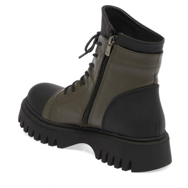 Siyah Deri Kadın Casual Bot - K23K1BT66841-T4T - 2