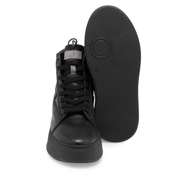 Siyah Deri Kadın Casual Bot - K23K1BT66916-A41 - 4