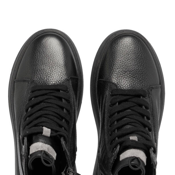 Siyah Deri Kadın Casual Bot - K23K1BT66916-A41 - 5