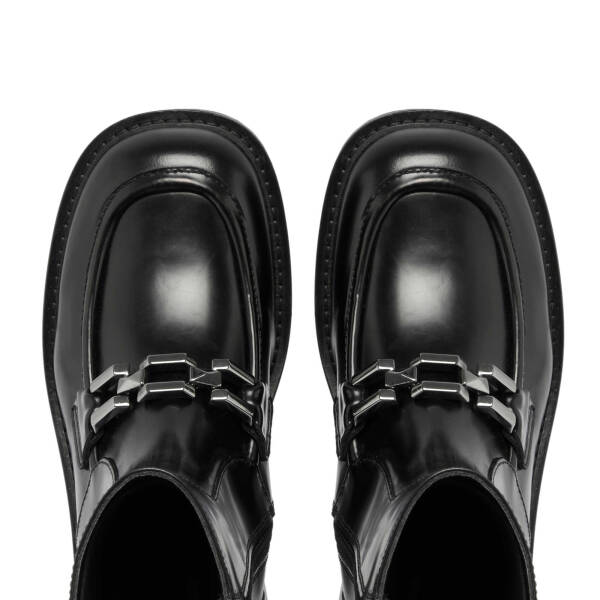 Siyah Hakiki Deri Kadın Casual Bot - K23K1BT67039-A35 - 5