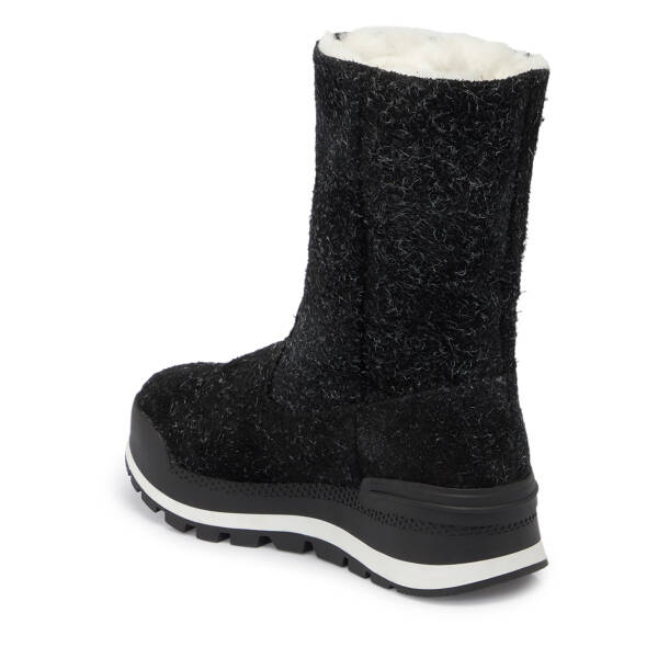 Siyah Deri Kadın Casual Bot - K24K1BT67520-A23 - 2