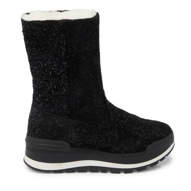 Siyah Deri Kadın Casual Bot - K24K1BT67520-A23 - 3